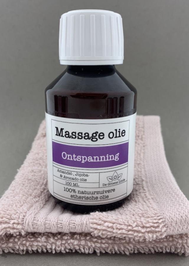 Ontspannende massage olie - 100 ml
